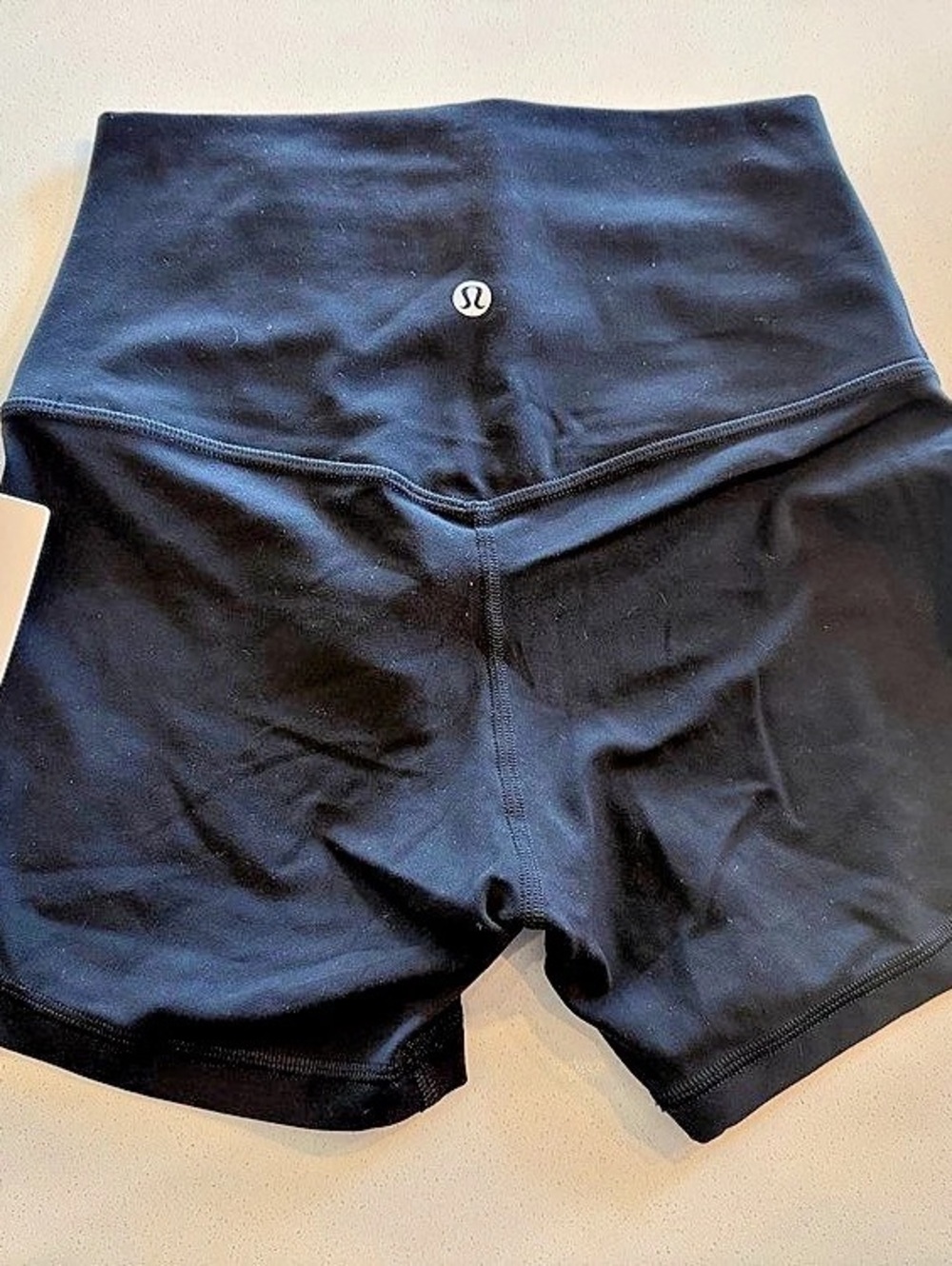 lululemon Align High-Rise Short 4" Black Athletic Shorts
